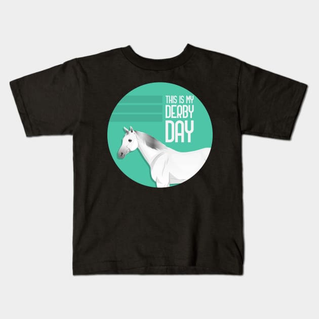 This Is My Derby Day Kids T-Shirt by GoranDesign